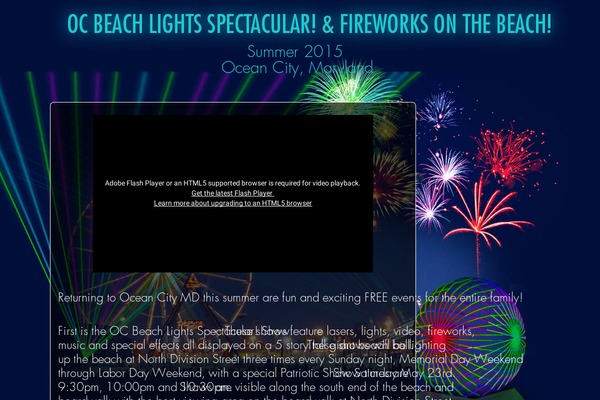 ocbeachlights.com site used Lights