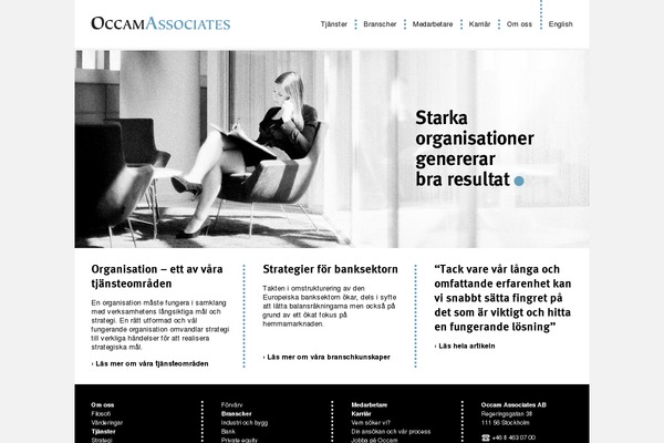 occam.se site used Occam