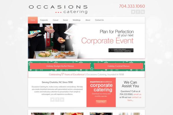 occasionscater.com site used Avenue