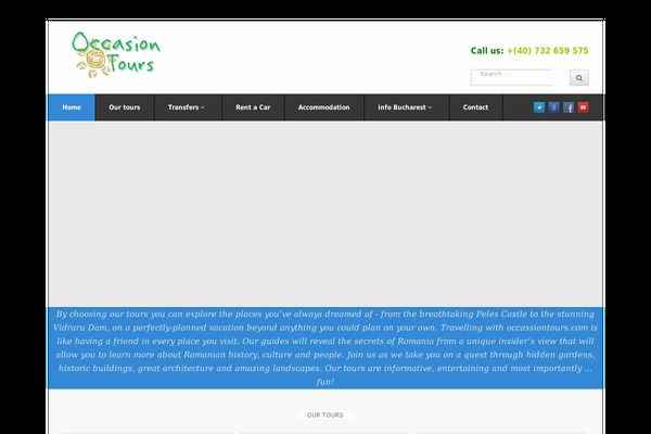 occasiontours.com site used Occasion