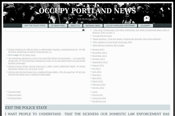occupyportlandnews.com site used Op9