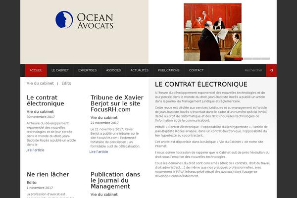 ocean-avocats.com site used Suspense