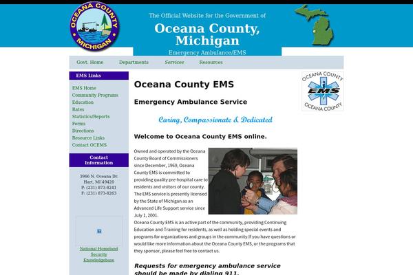 oceanaems.com site used Oceanacounty