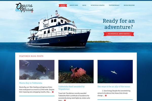 Oms theme site design template sample