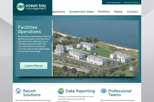 oceanbaymanagement.com site used Striking