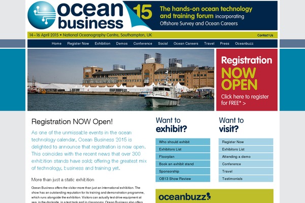 oceanbusiness.com site used Ocean-business-2020