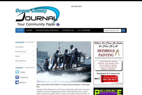 oceancountyjournal.com site used Newstime