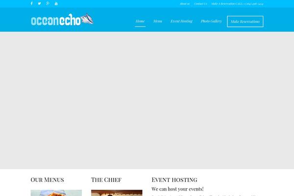 oceanechoanguilla.com site used Nosh-child