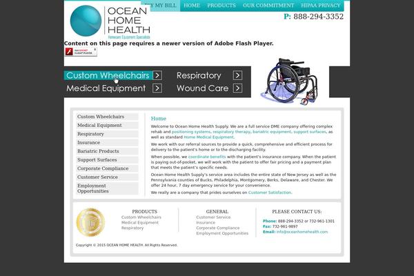 oceanhomehealth.com site used Ohh