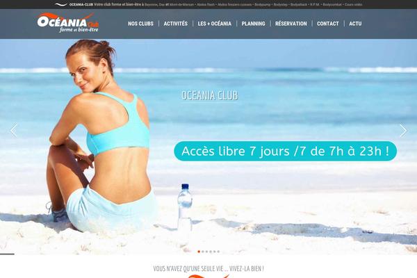 oceania-club.fr site used Oceaniaclub