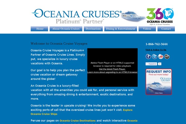 oceania-cruise-voyages.com site used Oceania