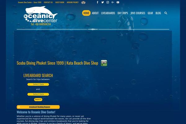 oceanicdivecenter.com site used Virtue_premium-child