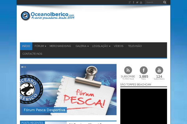 oceanoiberico.com site used Futurio-child