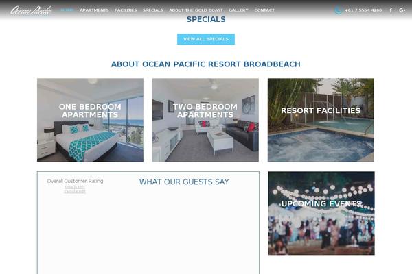 oceanpacificresort.com.au site used Iconresorts-child