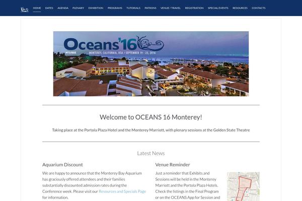 attend-wp-child theme websites examples