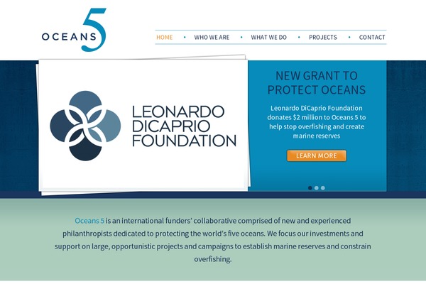 oceans5.org site used Oceans5
