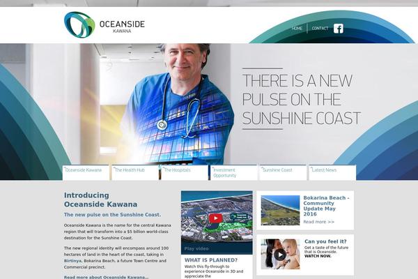 oceanside theme websites examples