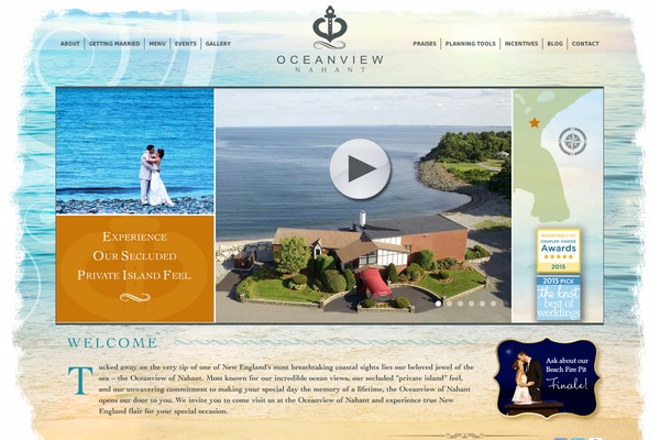 oceanview theme websites examples