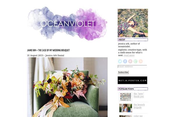 oceanviolet.com site used Deliciouslysimple