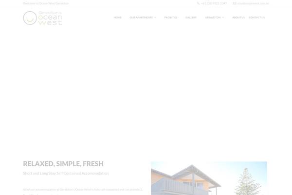 Zante theme site design template sample