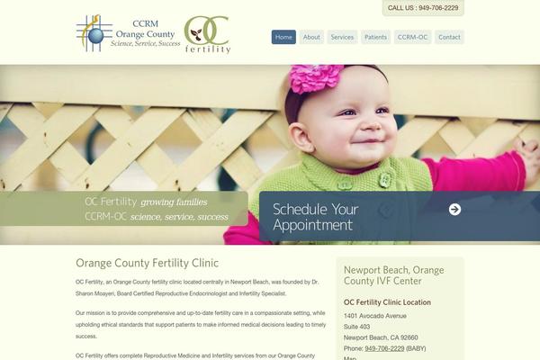 ocfertility.com site used Oc