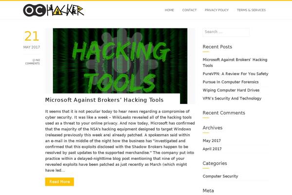 Total theme site design template sample