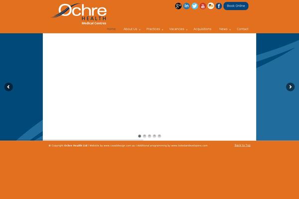 ochrehealth.com.au site used Ochrehealth