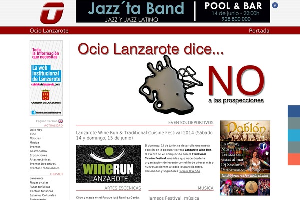 ociolanzarote.com site used Ocio-lanzarote-child-magazine-pro