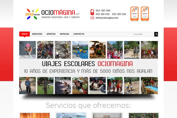 ociomagina.com site used Imag