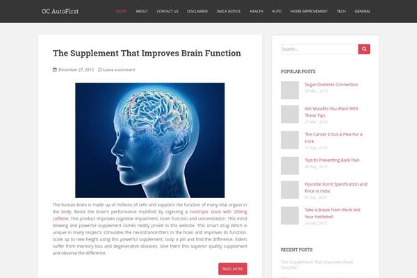 Sparkling theme site design template sample