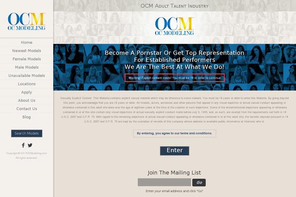 ocmodeling.com site used Ocm