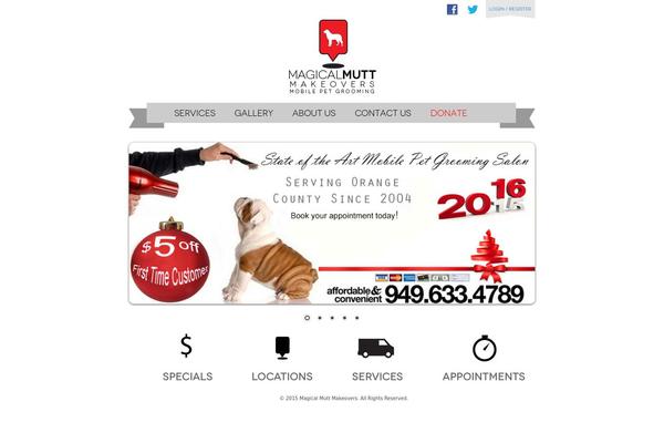 ocmuttcuts.com site used Magical-mutt-theme