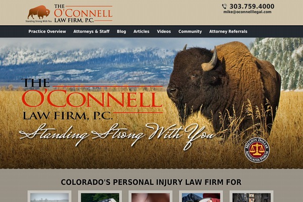 oconnelllegal.com site used Oconnelllawfirm