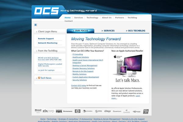 ocscorp.com site used Theme983