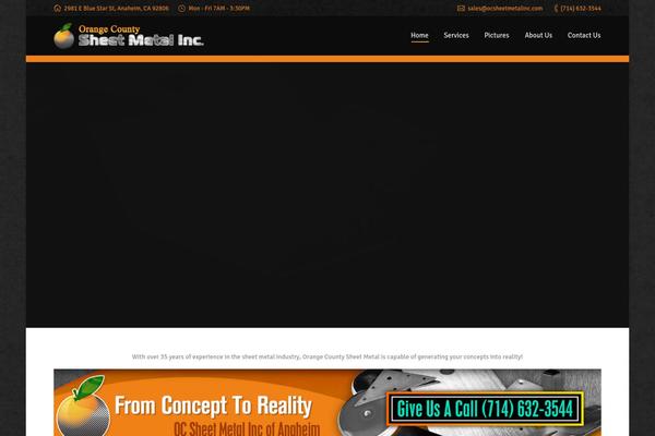 ocsheetmetalinc.com site used Ocsm-main