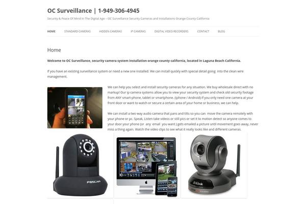 Twenty Twelve theme site design template sample