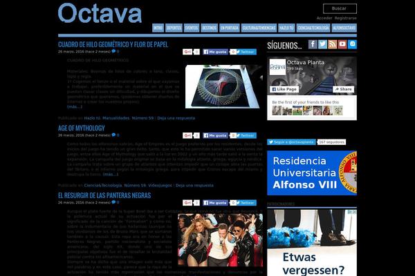 octavaplanta.es site used Octavaplantav2