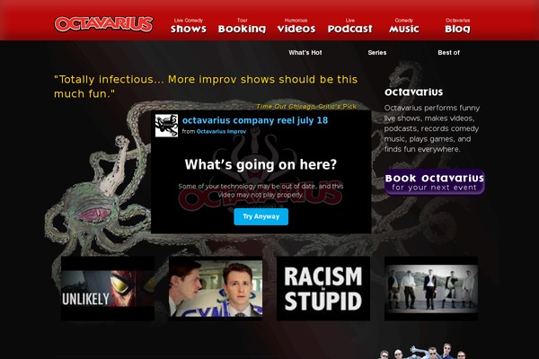 octavarius.com site used Octavarius