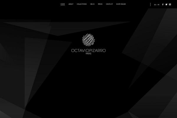 octaviopizarro.com site used Op