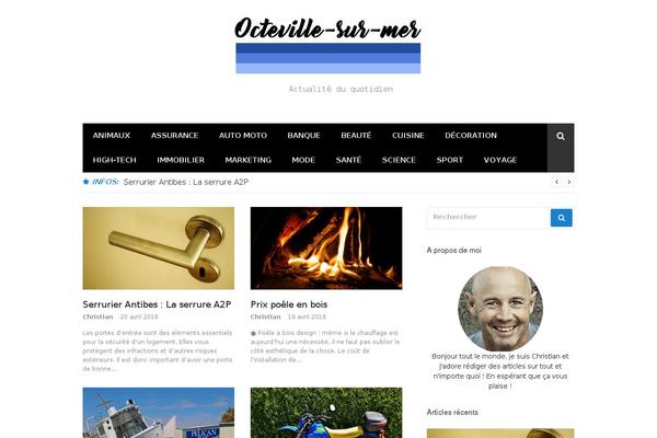 octeville-sur-mer.fr site used Theme_octeville
