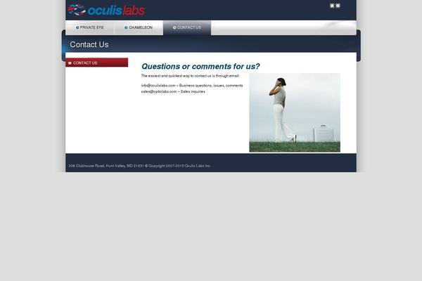 oculislabs.com site used Oculis2011