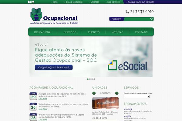 ocupacional.com.br site used Ocupacional