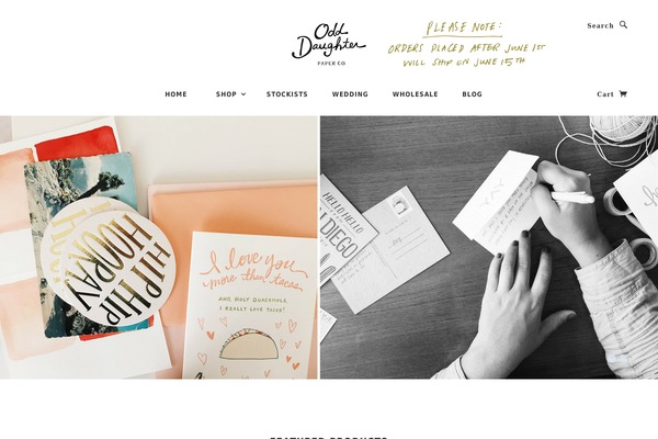 odddaughterpaper.com site used Annouk-for-wordpress