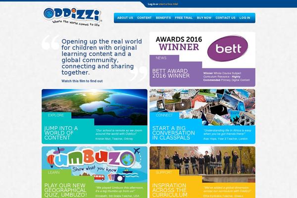oddizzi.com site used Oddizzi