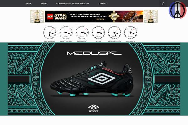 Vantage theme site design template sample