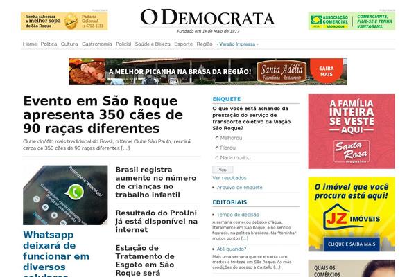 odemocrata.com.br site used Odemocrata