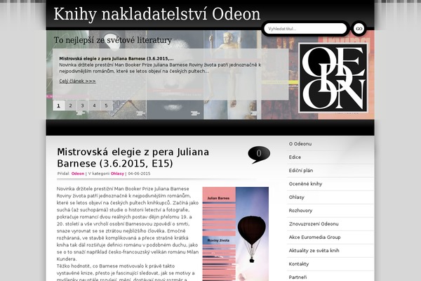 odeon-knihy.cz site used Smoky