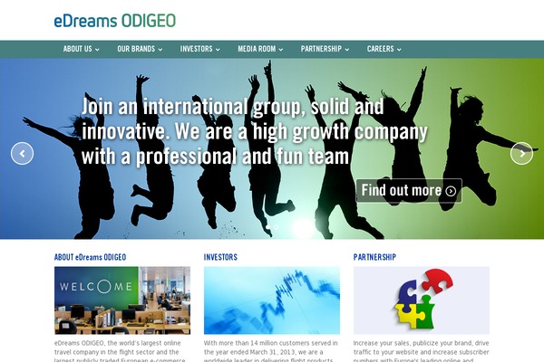 odigeo.com site used Edreamsodigeo