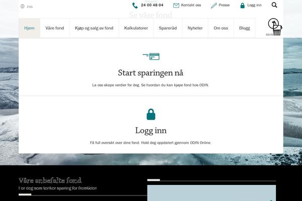 odinfond.no site used Odin