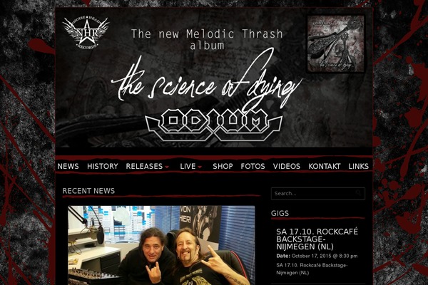 odium-metal.de site used Odium